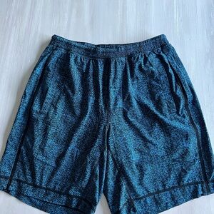 Lululemon Men's Blue Pacebreaker Shorts Lined